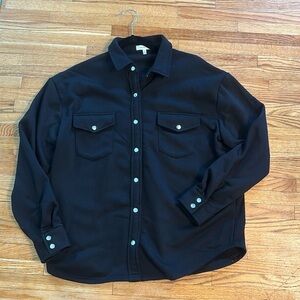 Black Snap Shacket